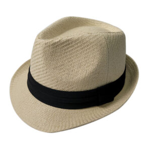 Paper Straw Trilby Hat