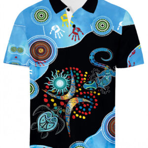 ABORIGIONAL POLO SHIRT