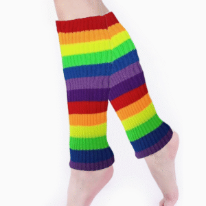 Rainbow Leg Warmers