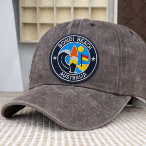 Bondi Beach Logo Stone Wash Cap