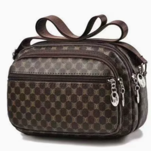 Ladies Pu Leather Multi Pocket
