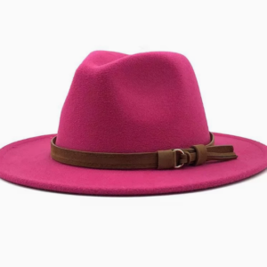Wool Blend Felt Fedora Hat