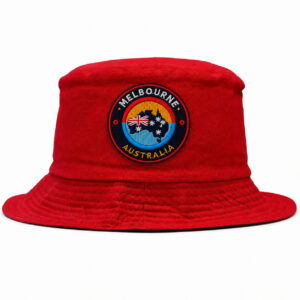 Melbourne Map Logo Reversible Bucket Hat