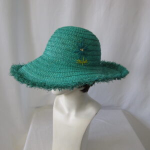 Raffia Hat Blue