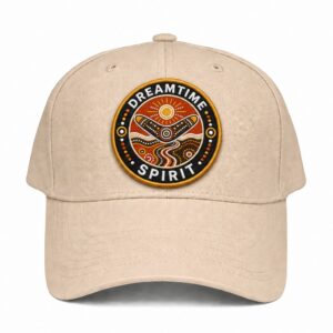 Aborigional Logo Cotton Cap Adjustable Size